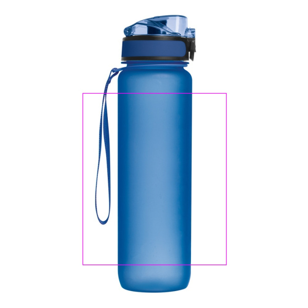 Tritan bottle 1000 ml ALDO: Print area 3 · S2