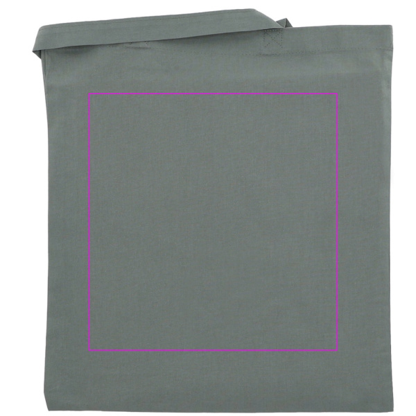 Puuvillane kott pikkade sangadega 140 g/m² LANCE: Trükikoht 1 · ST2