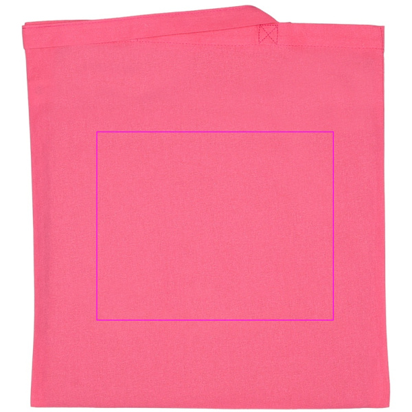Puuvillane kott pikkade sangadega 140 g/m² LANCE: Trükikoht 3 · DTF3