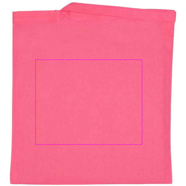 Puuvillane kott pikkade sangadega 140 g/m² LANCE: Trükikoht 4 · DTF3