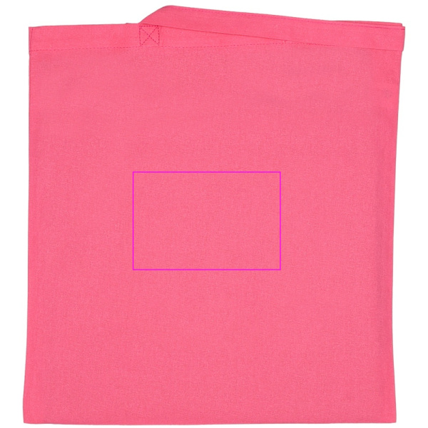 Puuvillane kott pikkade sangadega 140 g/m² LANCE: Trükikoht 8 · DTF2