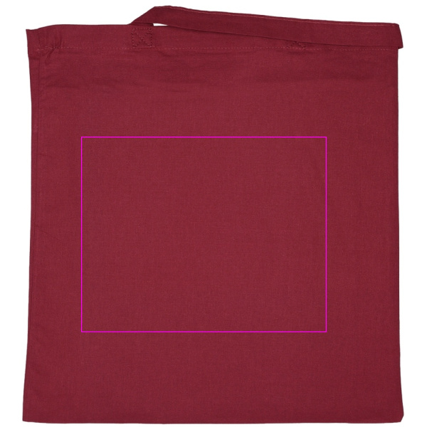 Puuvillane kott pikkade sangadega 140 g/m² LANCE: Trükikoht 4 · DTF3