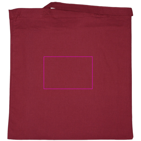 Puuvillane kott pikkade sangadega 140 g/m² LANCE: Trükikoht 8 · DTF2