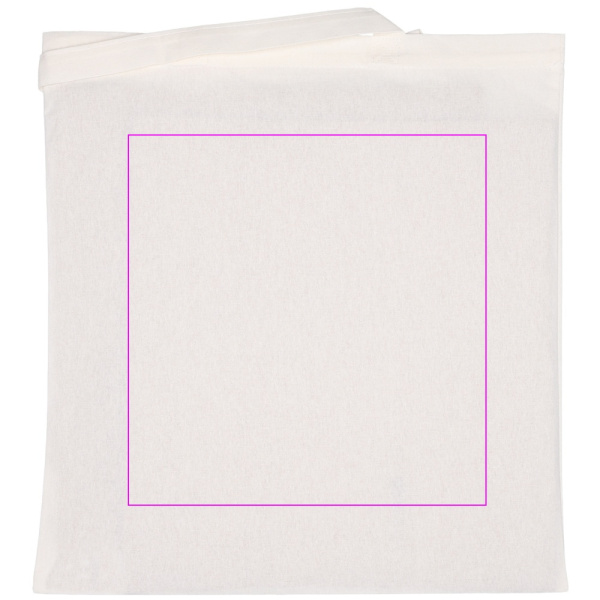 Puuvillane kott pikkade sangadega 140 g/m² LANCE: Trükikoht 1 · ST2