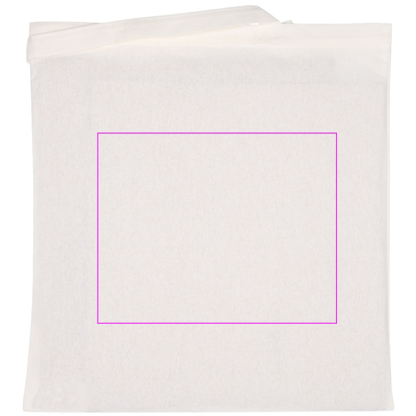 Puuvillane kott pikkade sangadega 140 g/m² LANCE: Trükikoht 3 · DTF3