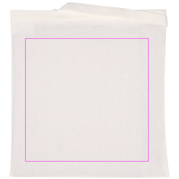 Puuvillane kott pikkade sangadega 140 g/m² LANCE: Trükikoht 6 · DTG3