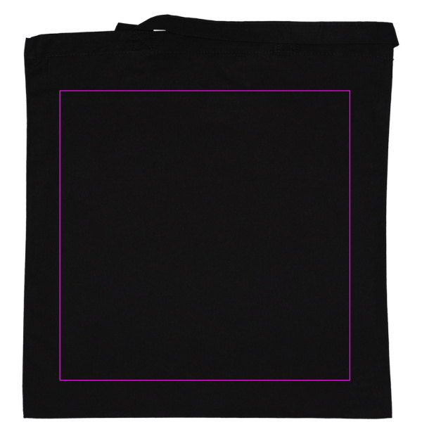 Puuvillane kott pikkade sangadega 140 g/m² LANCE: Trükikoht 6 · DTG3