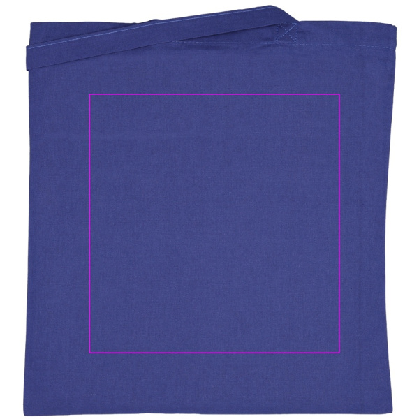 Puuvillane kott pikkade sangadega 140 g/m² LANCE: Trükikoht 1 · ST2