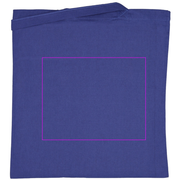 Puuvillane kott pikkade sangadega 140 g/m² LANCE: Trükikoht 3 · DTF3
