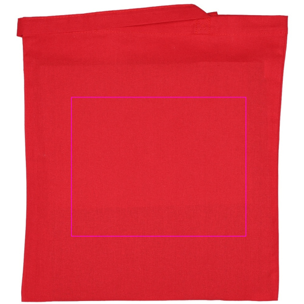 Puuvillane kott pikkade sangadega 140 g/m² LANCE: Trükikoht 3 · DTF3