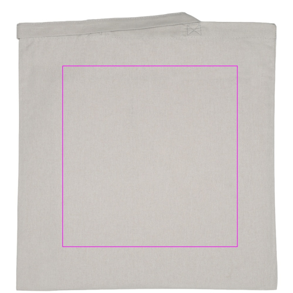 Puuvillane kott pikkade sangadega 140 g/m² LANCE: Trükikoht 1 · ST2
