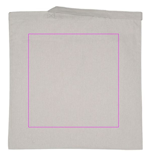 Puuvillane kott pikkade sangadega 140 g/m² LANCE: Trükikoht 2 · ST2