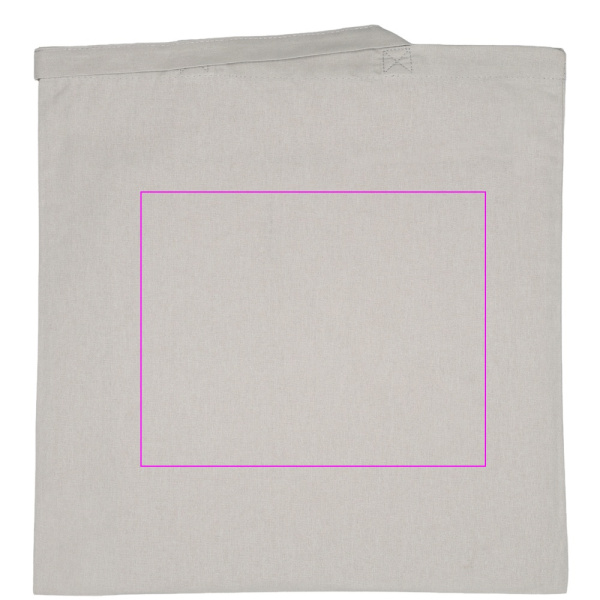 Puuvillane kott pikkade sangadega 140 g/m² LANCE: Trükikoht 3 · DTF3