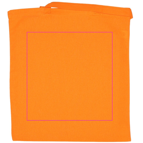 Puuvillane kott pikkade sangadega 140 g/m² LANCE: Trükikoht 2 · ST2