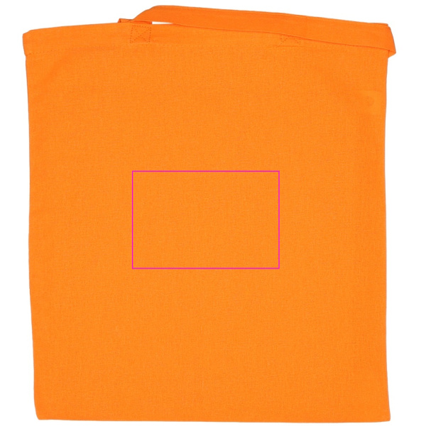 Puuvillane kott pikkade sangadega 140 g/m² LANCE: Trükikoht 8 · DTF2