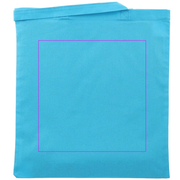 Puuvillane kott pikkade sangadega 140 g/m² LANCE: Trükikoht 1 · ST2