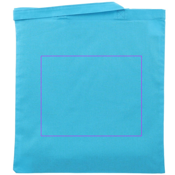 Puuvillane kott pikkade sangadega 140 g/m² LANCE: Trükikoht 3 · DTF3