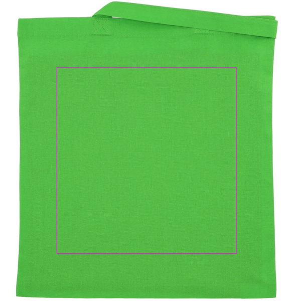 Puuvillane kott pikkade sangadega 140 g/m² LANCE: Trükikoht 2 · ST2