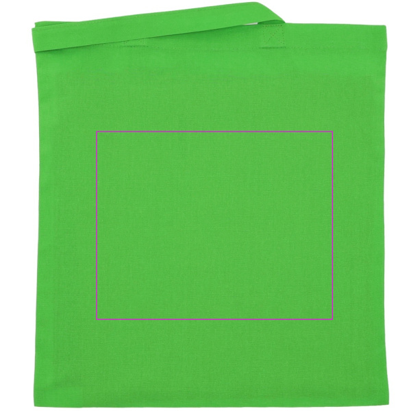 Puuvillane kott pikkade sangadega 140 g/m² LANCE: Trükikoht 3 · DTF3