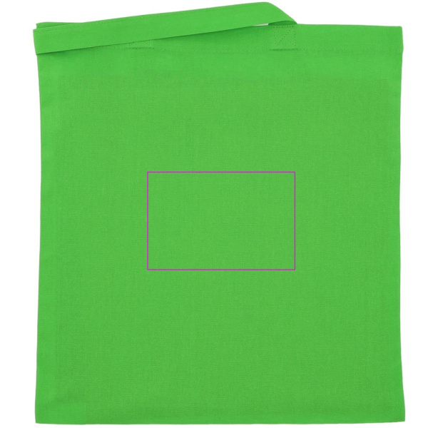 Puuvillane kott pikkade sangadega 140 g/m² LANCE: Trükikoht 7 · DTF2