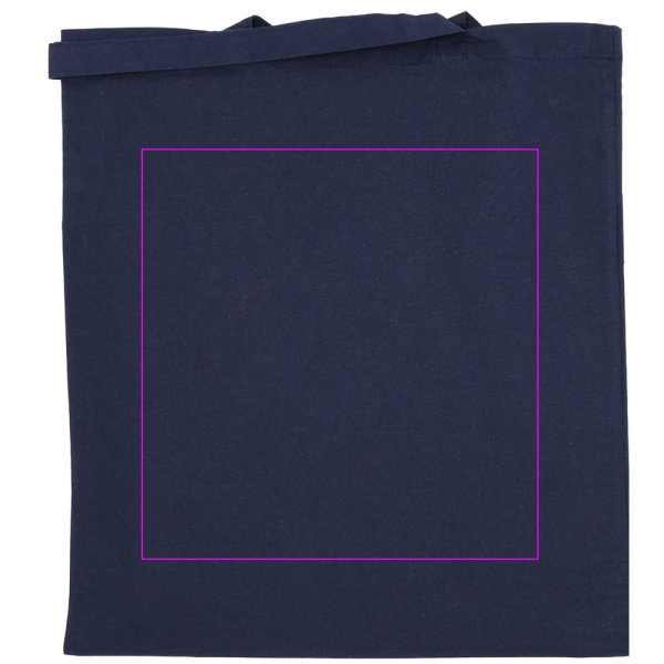 Puuvillane kott pikkade sangadega 140 g/m² LANCE: Trükikoht 1 · ST2