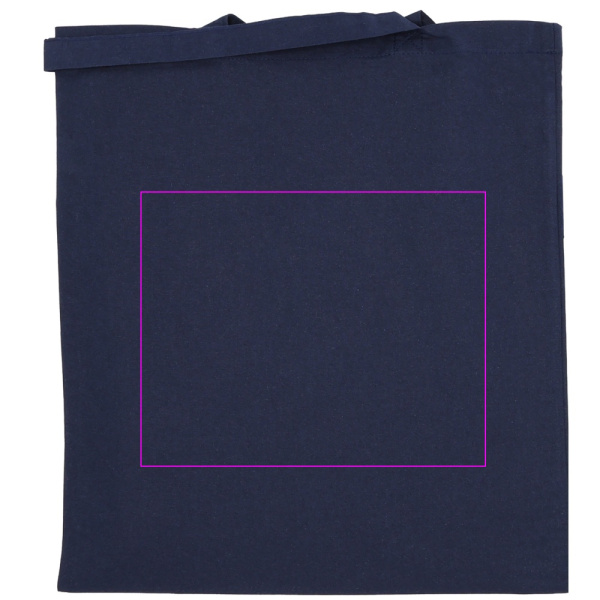 Puuvillane kott pikkade sangadega 140 g/m² LANCE: Trükikoht 3 · DTF3