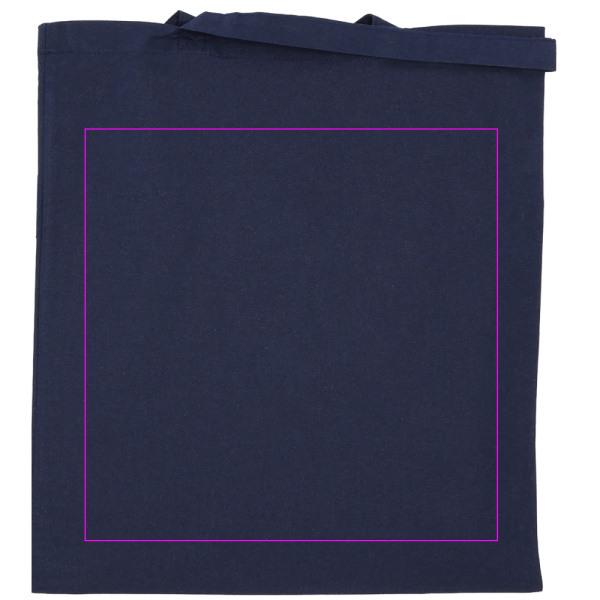 Puuvillane kott pikkade sangadega 140 g/m² LANCE: Trükikoht 6 · DTG3
