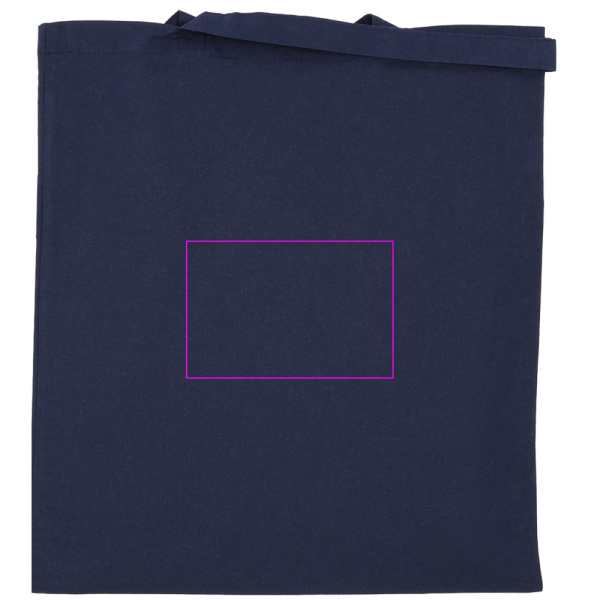 Puuvillane kott pikkade sangadega 140 g/m² LANCE: Trükikoht 8 · DTF2