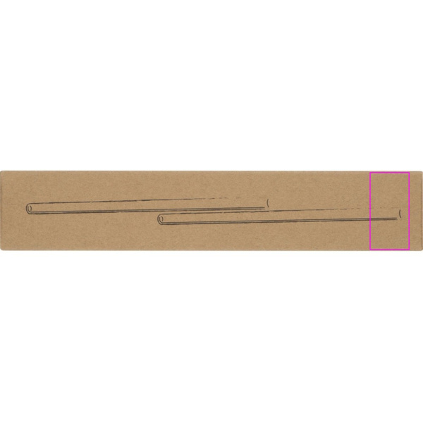 Klaasist joogikõrred 2 tk 21 cm MARCELINA: Trükikoht 2 · L2