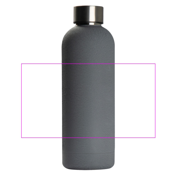 Ståltermosflaska 500 ml CLINT: Print area 3 · L4