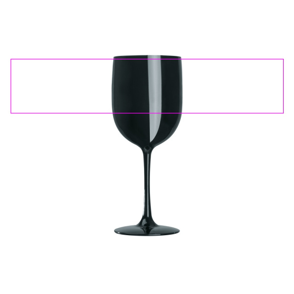 Muovilasi 450 ml CHIARA: Print area 1 · S2