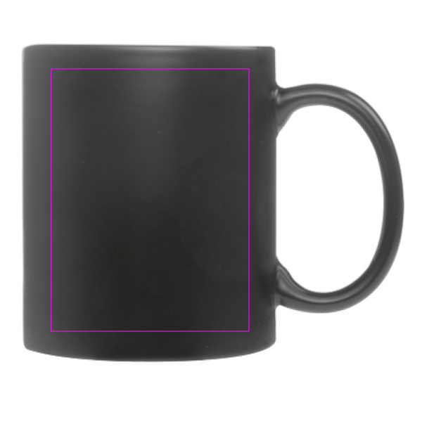 Keraaminen muki 300 ml PAOLO: Print area 1 · C1A
