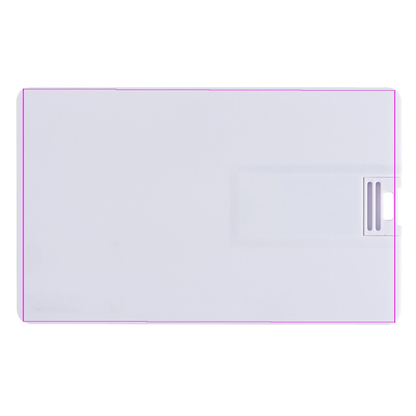 Plastikkaardiga USB-mälupulk 8GB 2.0 LEONA: Trükikoht 2 · DC1