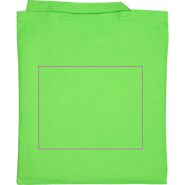 Puuvillane kott lühikese sangaga 140 g/m² MARSHALL: Trükikoht 1 · ST2