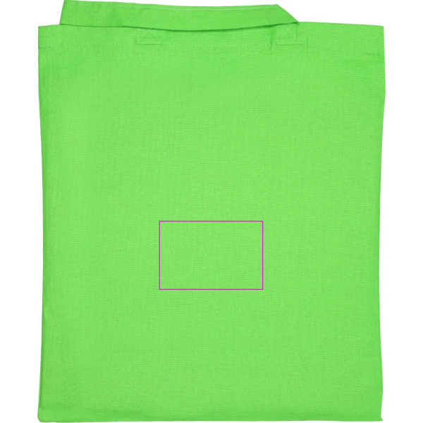 Puuvillane kott lühikese sangaga 140 g/m² MARSHALL: Trükikoht 2 · ST2