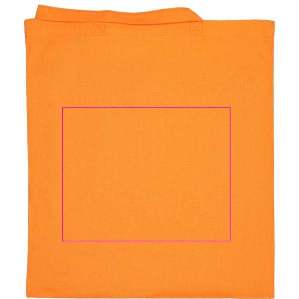 Puuvillane kott lühikese sangaga 140 g/m² MARSHALL: Trükikoht 1 · ST2