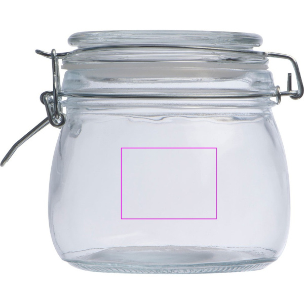 Glasburk 400 ml CORDULA: Print area 2 · C1A