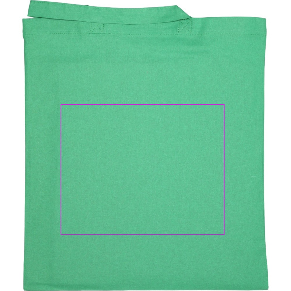 Puuvillane kott lühikese sangaga 140 g/m² MARSHALL: Trükikoht 1 · ST2
