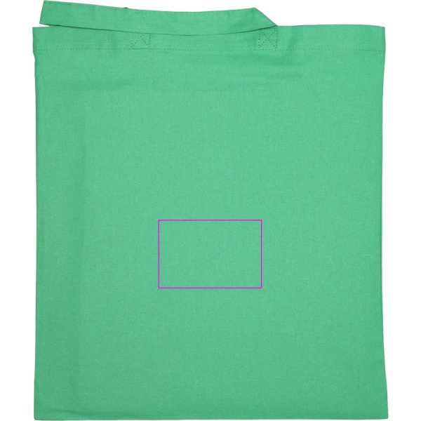 Puuvillane kott lühikese sangaga 140 g/m² MARSHALL: Trükikoht 2 · ST2