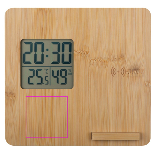 Meteorologinė stotelė su belaidžiu įkrovikliu BRUNO: Print area 1 · L3