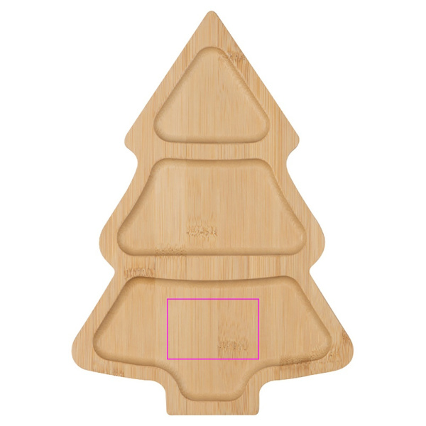 Snack board Christmas tree CLARA: Print area 1 · L3