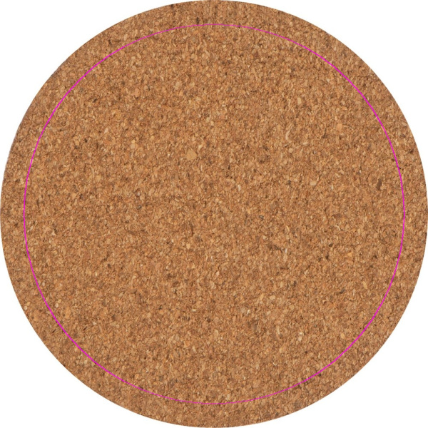 Cork coaster MARION: Print area 3 · DTF1