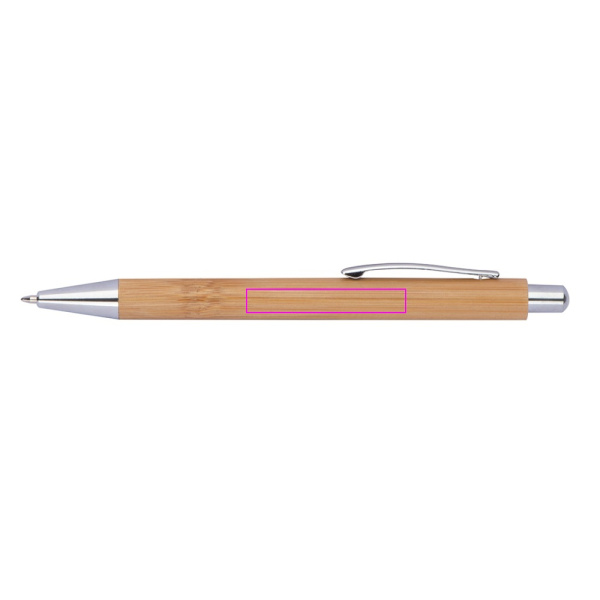 Writing set with pen and mechanical pencil SIEGLINDE: Print area 7 · T1