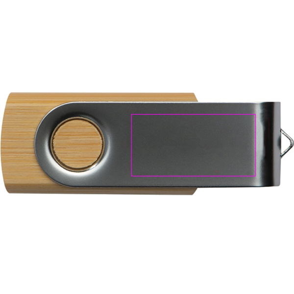 Puidust USB mälupulk 4GB 2.0 GIANNI: Trükikoht 3 · T4