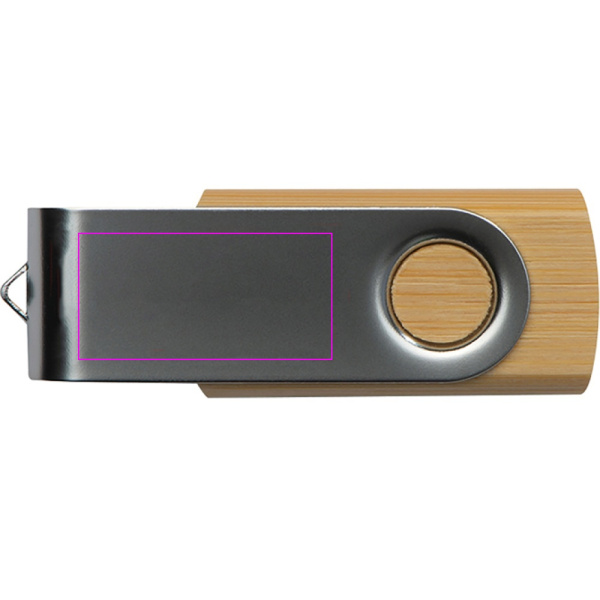 Puidust USB mälupulk 4GB 2.0 GIANNI: Trükikoht 4 · T4