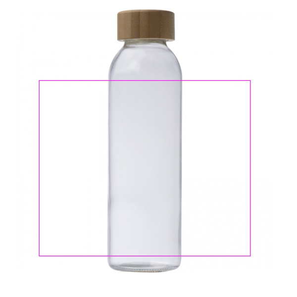 Stikla pudele ar uzmavu 500 ml CARLOTTA: Print area 1 · S2