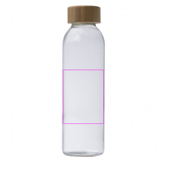 Stikla pudele ar uzmavu 500 ml CARLOTTA: Print area 3 · C1A