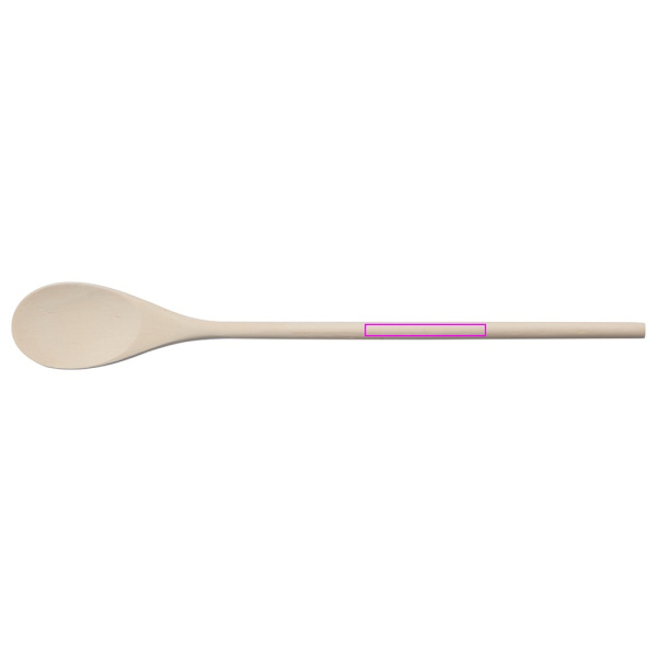 Wooden kitchen spoon GOFFREDO: Print area 1 · L1