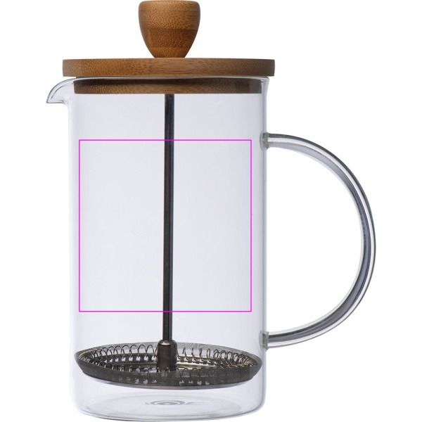 Kaffeepresse 600 ml NATHAN: Print area 1 · C2