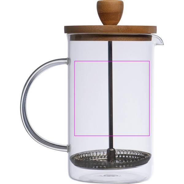 Kaffeepresse 600 ml NATHAN: Print area 2 · C2